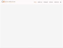 Tablet Screenshot of gestoapreciativo.pt